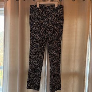 Doncaster Black and White Abstract Pants